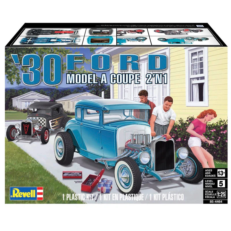 Revell 14464 1/25 30 Ford Model A Coupe 2n1