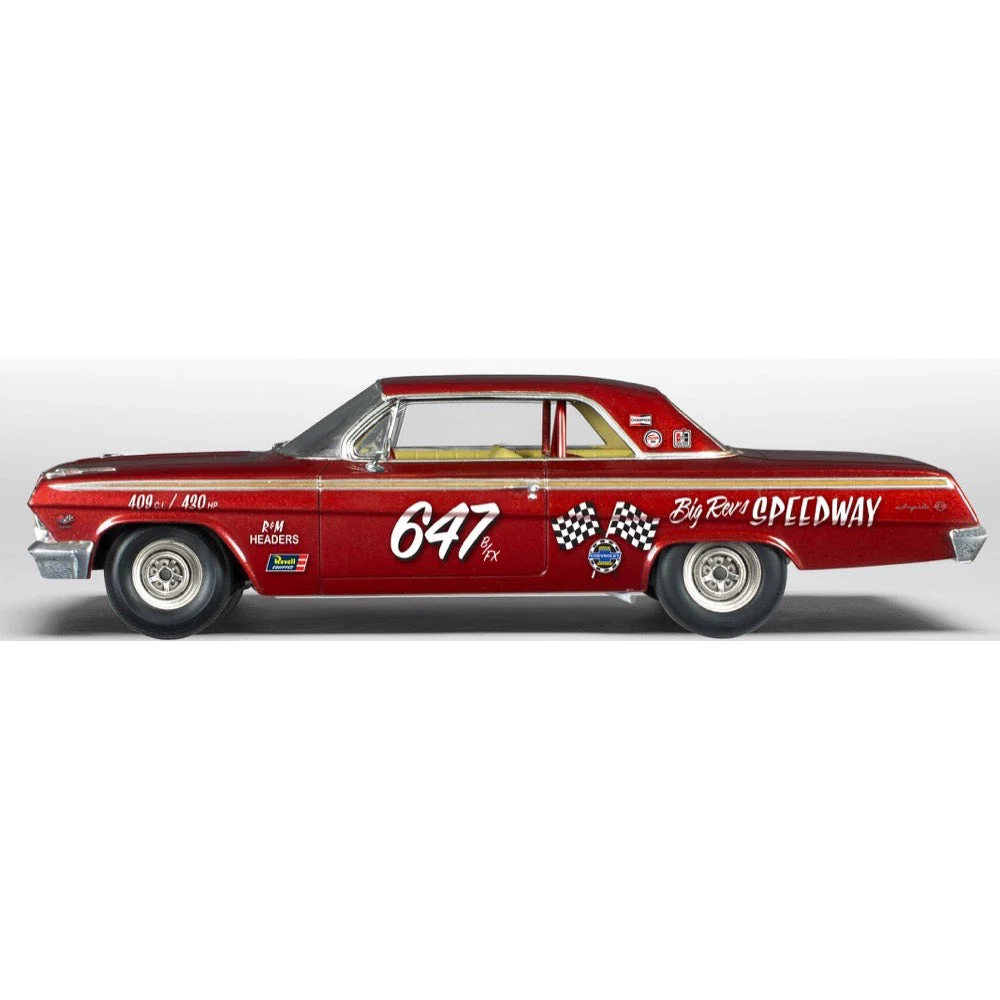 Revell 14466 1/25 62 Chevy Impala Hard Top Platic Model Kit - Image 8