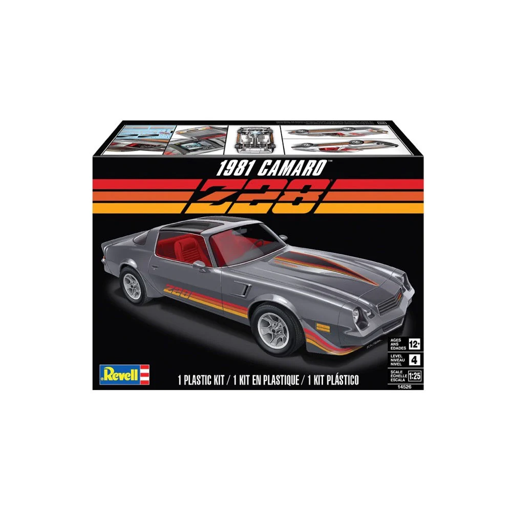 Revell 14526 1/25 1981 Chevy Camaro Z28 - Image 7