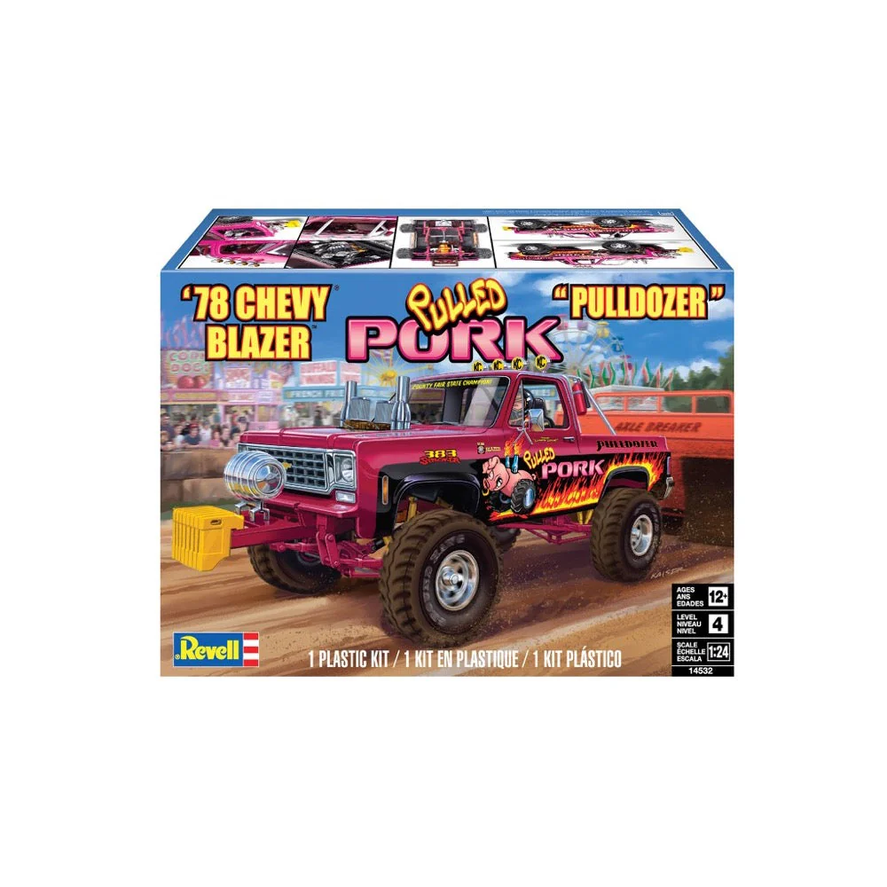 Revell 14532 1/24 1978 Chevy Blazer Pulldozer - Image 7