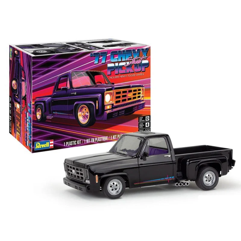 Revell 14552 1/25 76 Chevy Square Body Street Truck - Image 8