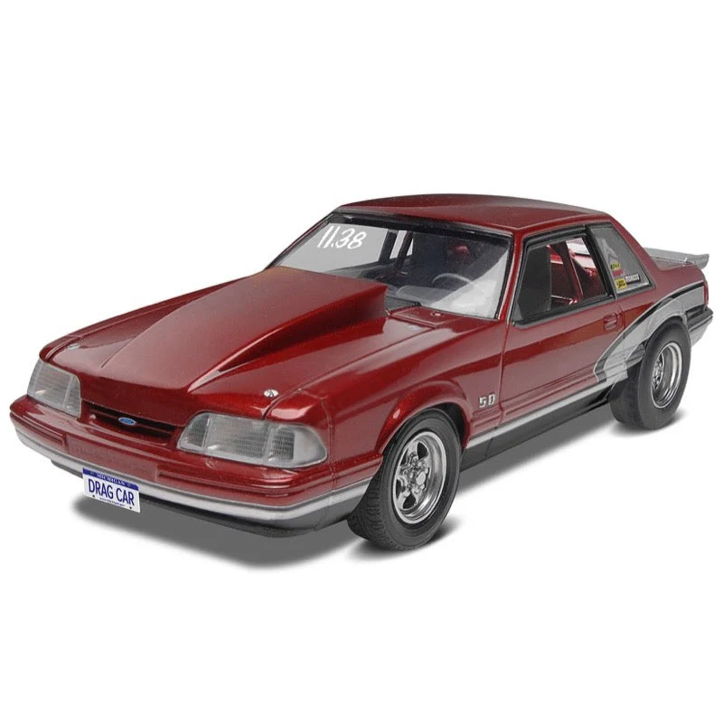 Revell 14195 1/25 90 Mustang LX 5.0 Drag Racer - Image 2
