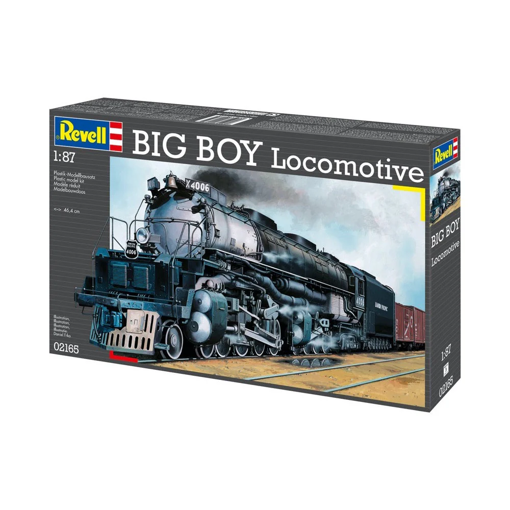 Revell 62165 1/87 Big Boy Locomotive Model Kit Set - Image 15