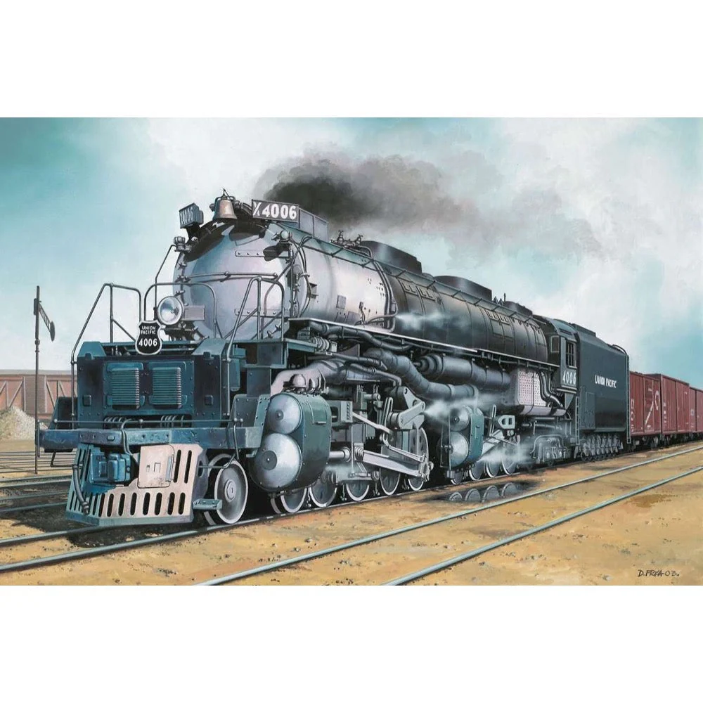 Revell 62165 1/87 Big Boy Locomotive Model Kit Set - Image 17