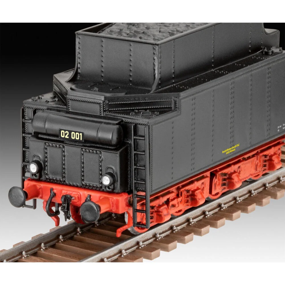 Revell 62171 1/87 Schnellzuglokomotive BR02 & Tender 2’2’T30 Model Kit Set - Image 6