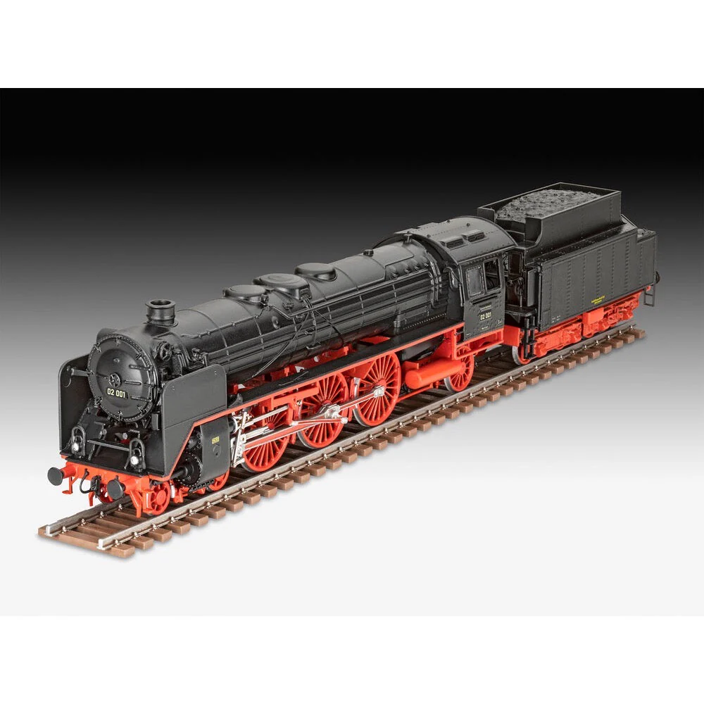 Revell 62171 1/87 Schnellzuglokomotive BR02 & Tender 2’2’T30 Model Kit Set - Image 7