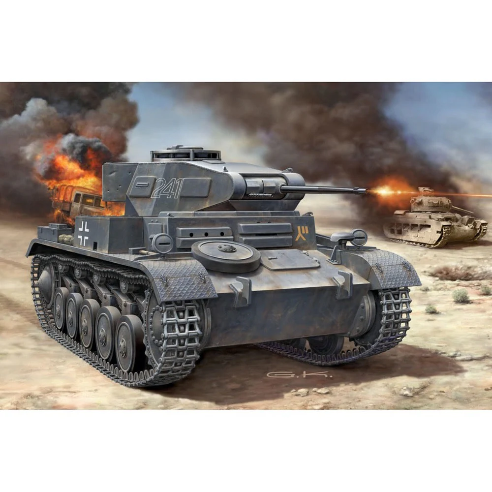 Revell 63229 1/76 PzKpfw II Ausf.F Model Kit Set - Image 5