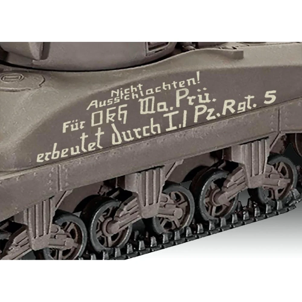 Revell 63290 1/72 Sherman M4A1 Model Kit Set - Image 3