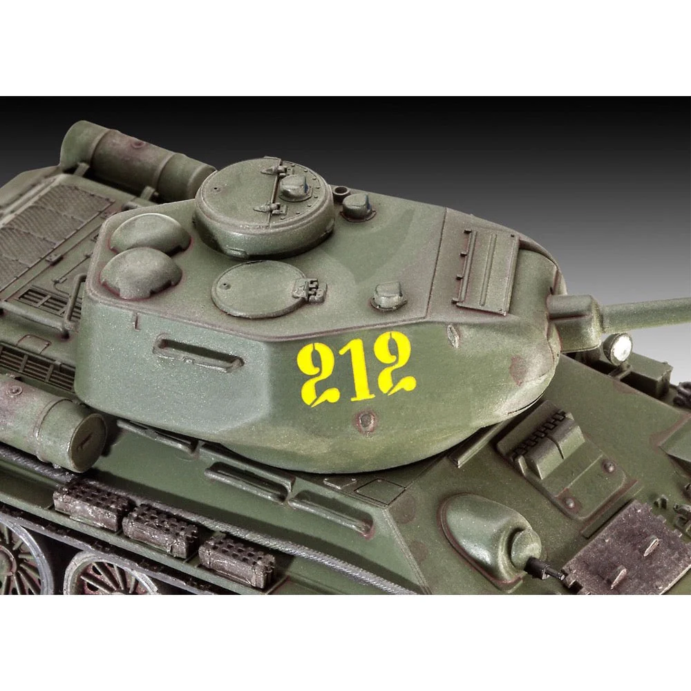 Revell 63302 1/72 T-34/85 Model Kit Set - Image 4