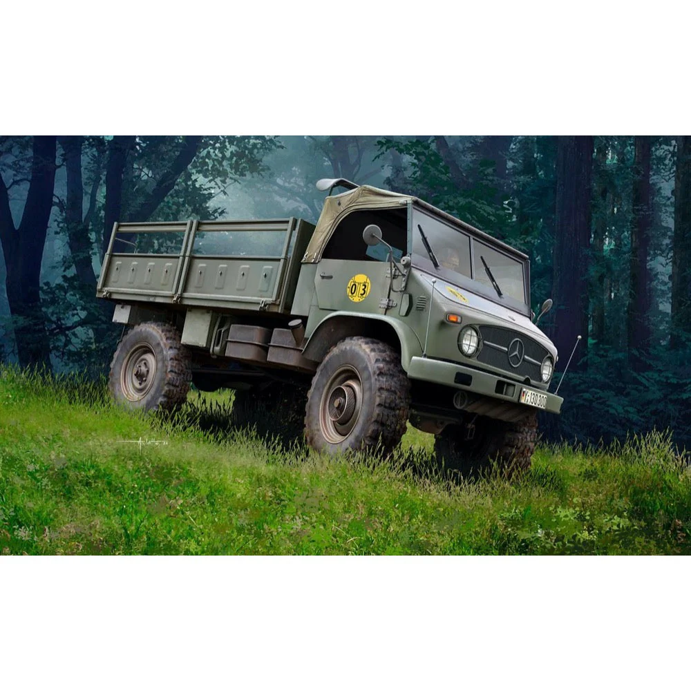 Revell 63348 1/35 Unimog 404 S Model Kit Set - Image 3