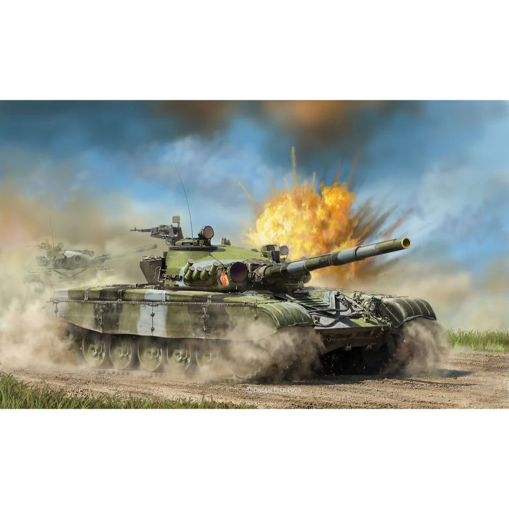 Revell 63357 1/72 T-72 M1 Model Kit Set - Image 3