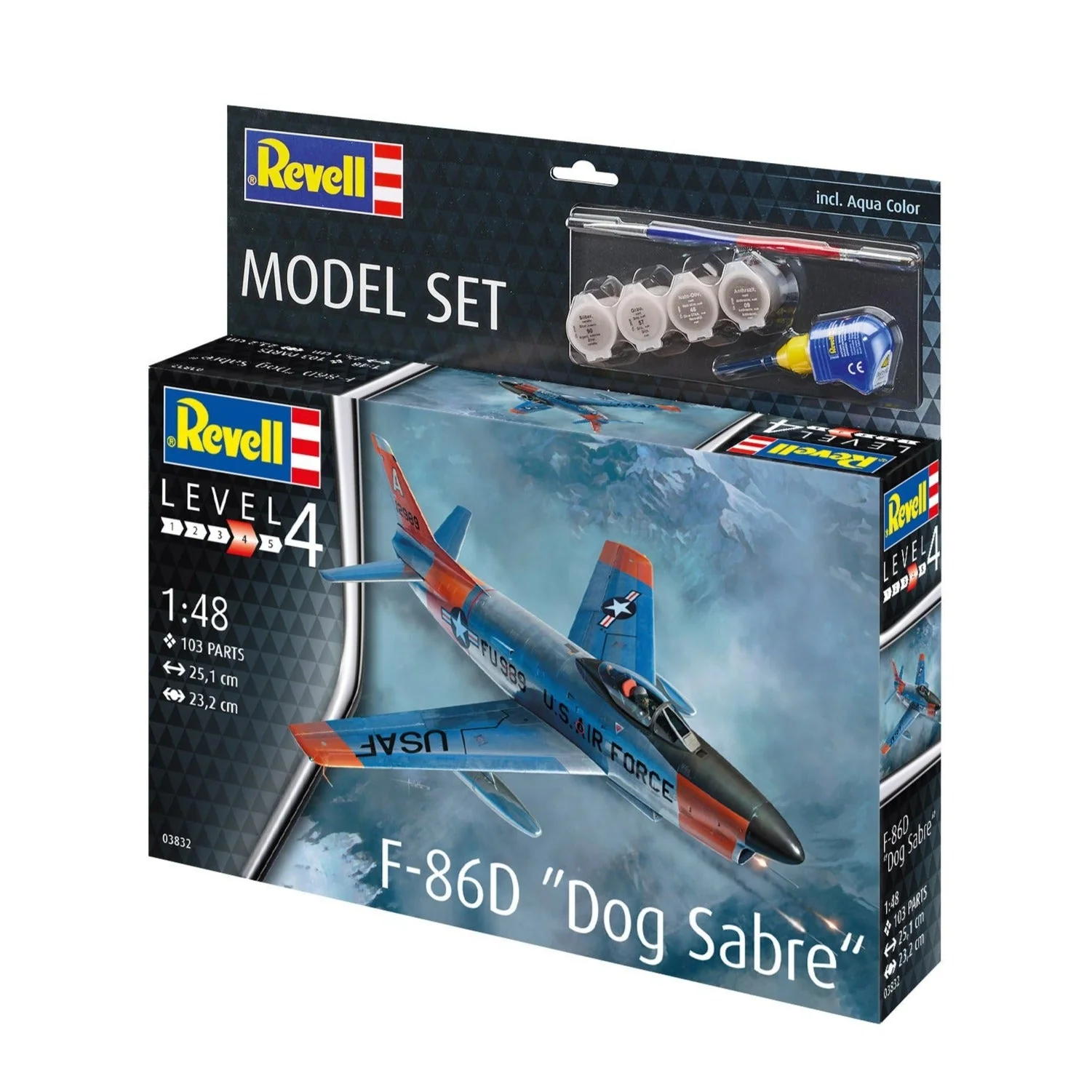Revell 63832 1/48 F-86D Dog Sabre Starter Set - Image 6