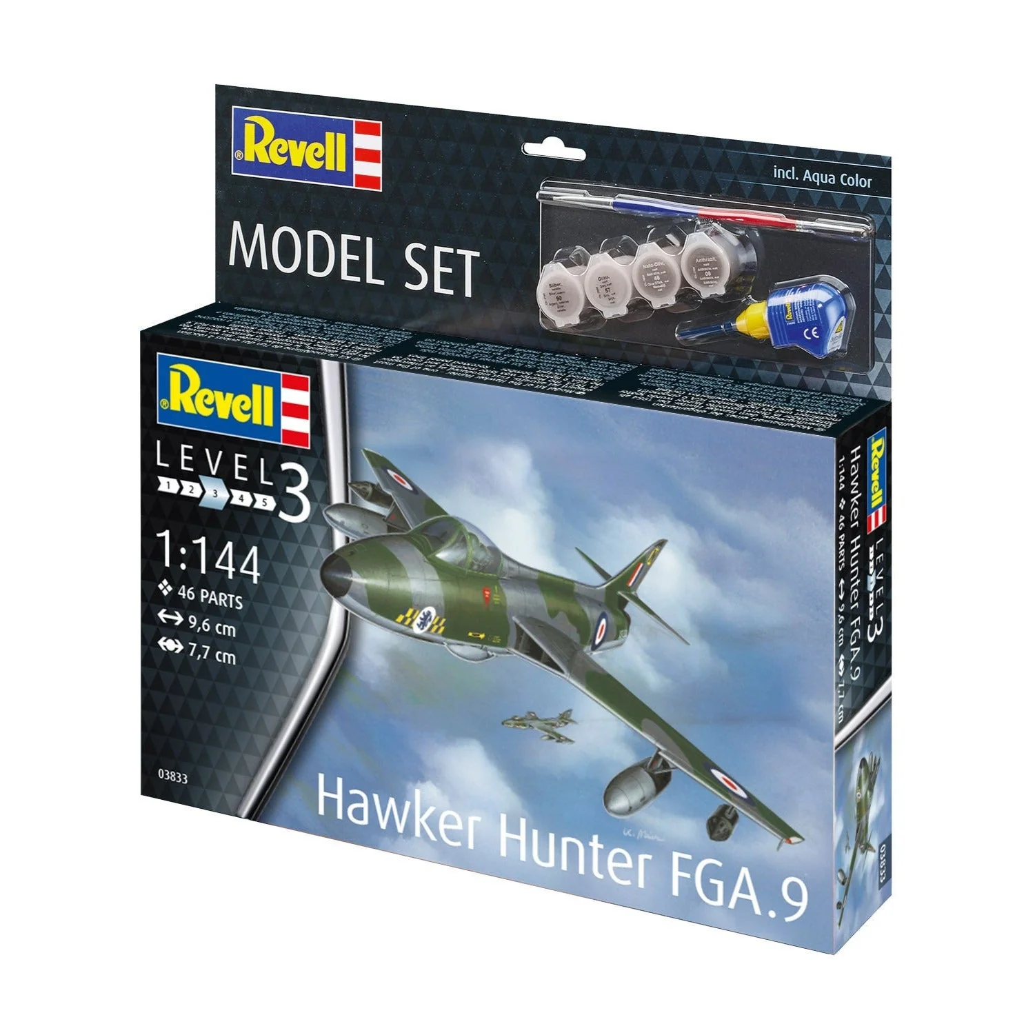 Revell 63833 1/144 Hawker Hunter FGA.9 Starter Set - Image 6