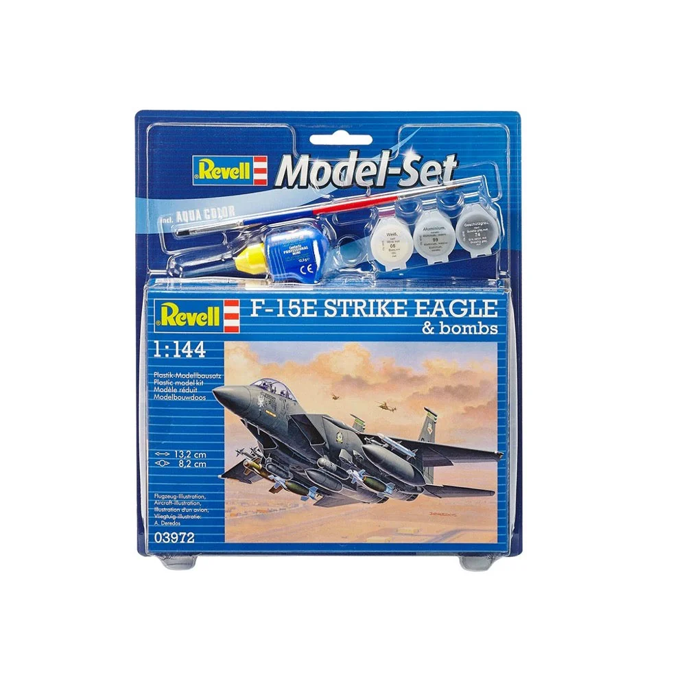 Revell 63972 1/144 F-15E Strike Eagle and Bombs Starter Set - Image 4
