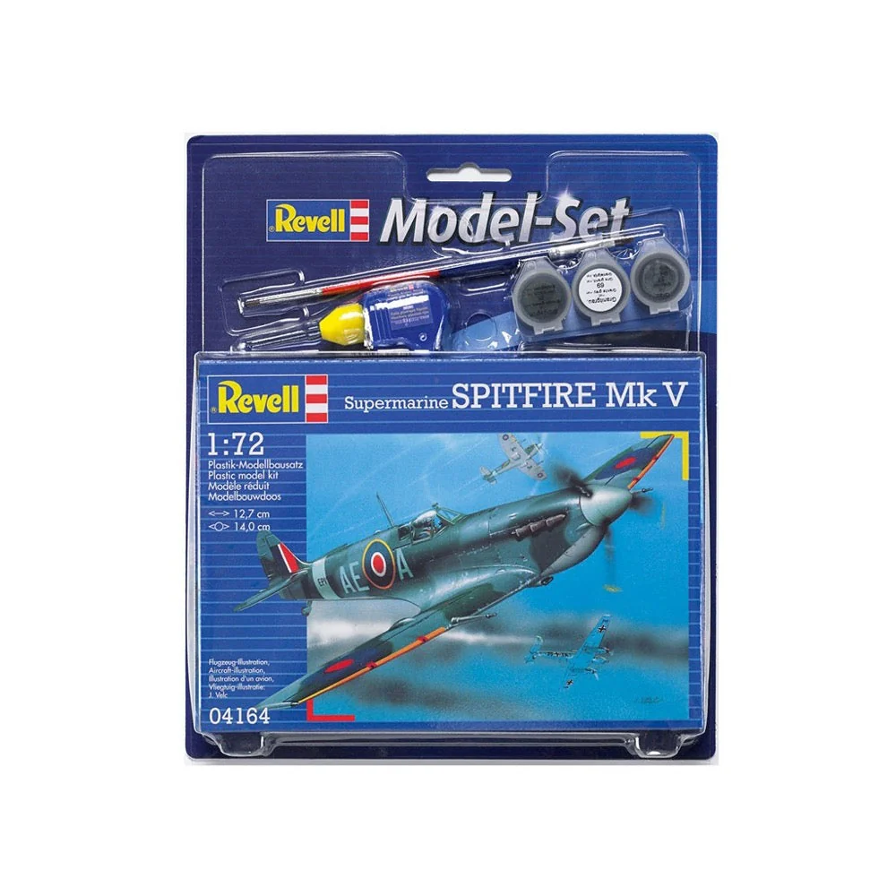 Revell 64164 1/72 Spitfire Mk. V Starter Set - Image 3