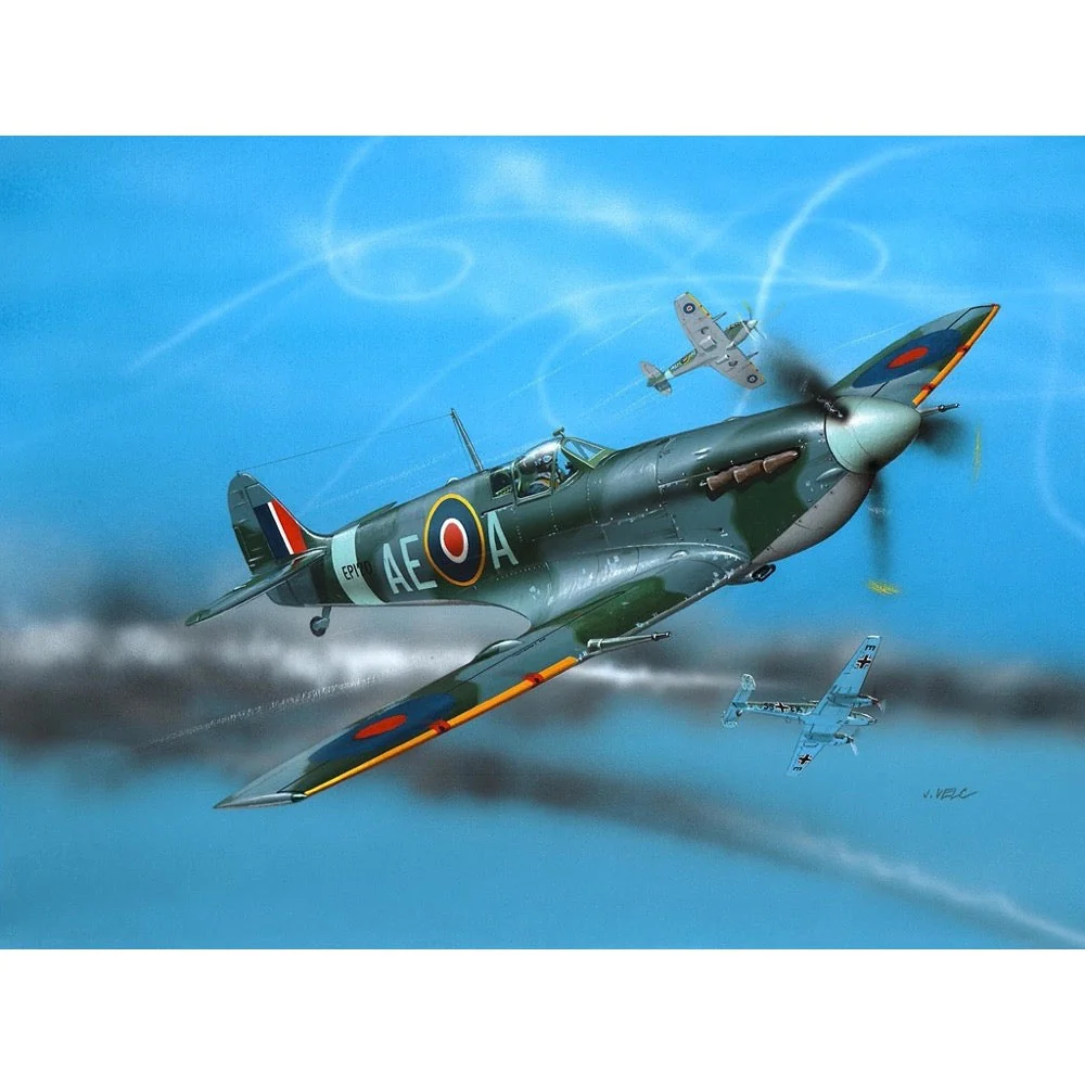 Revell 64164 1/72 Spitfire Mk. V Starter Set - Image 4