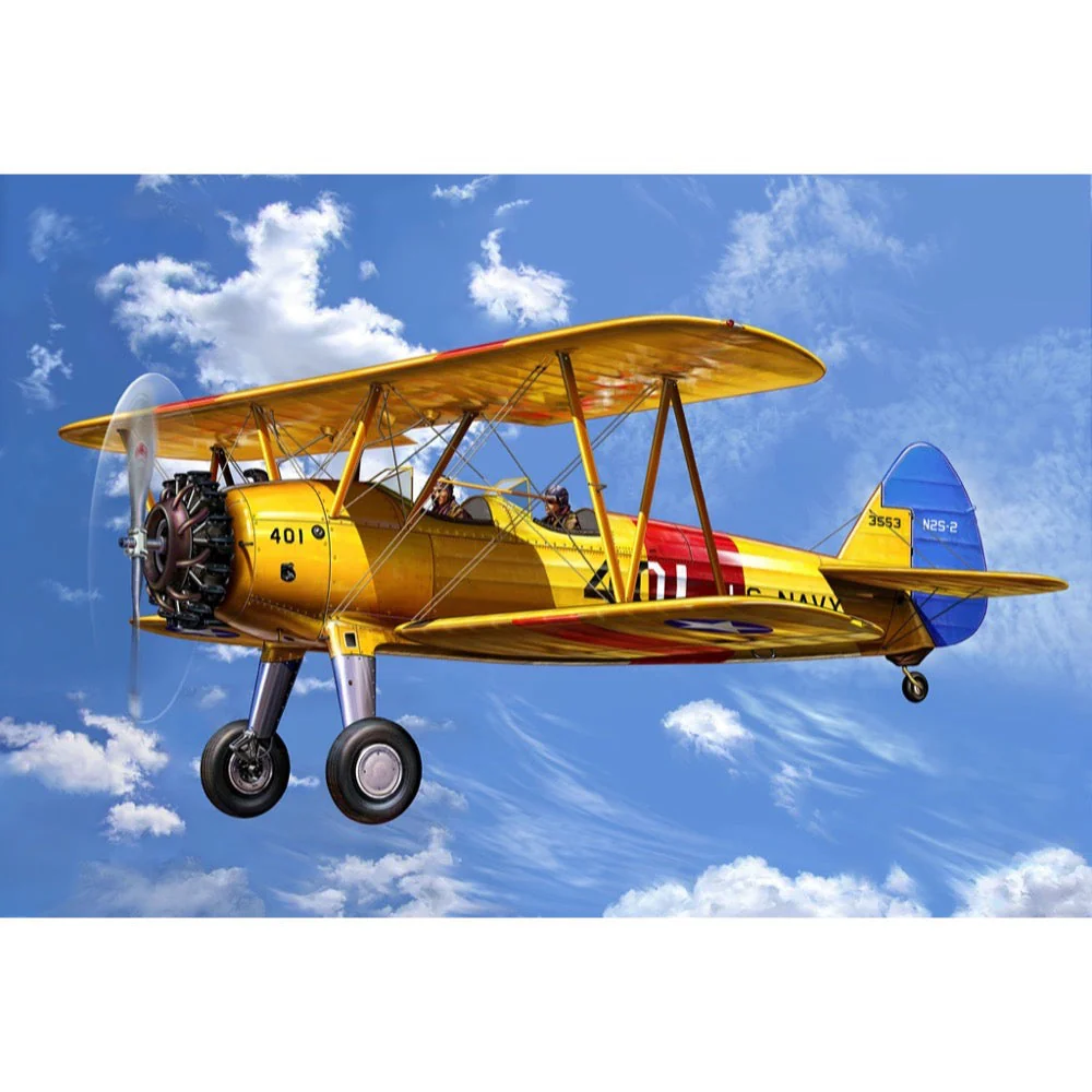 Revell 64676 1/72 Stearman Kaydet Starter Set
