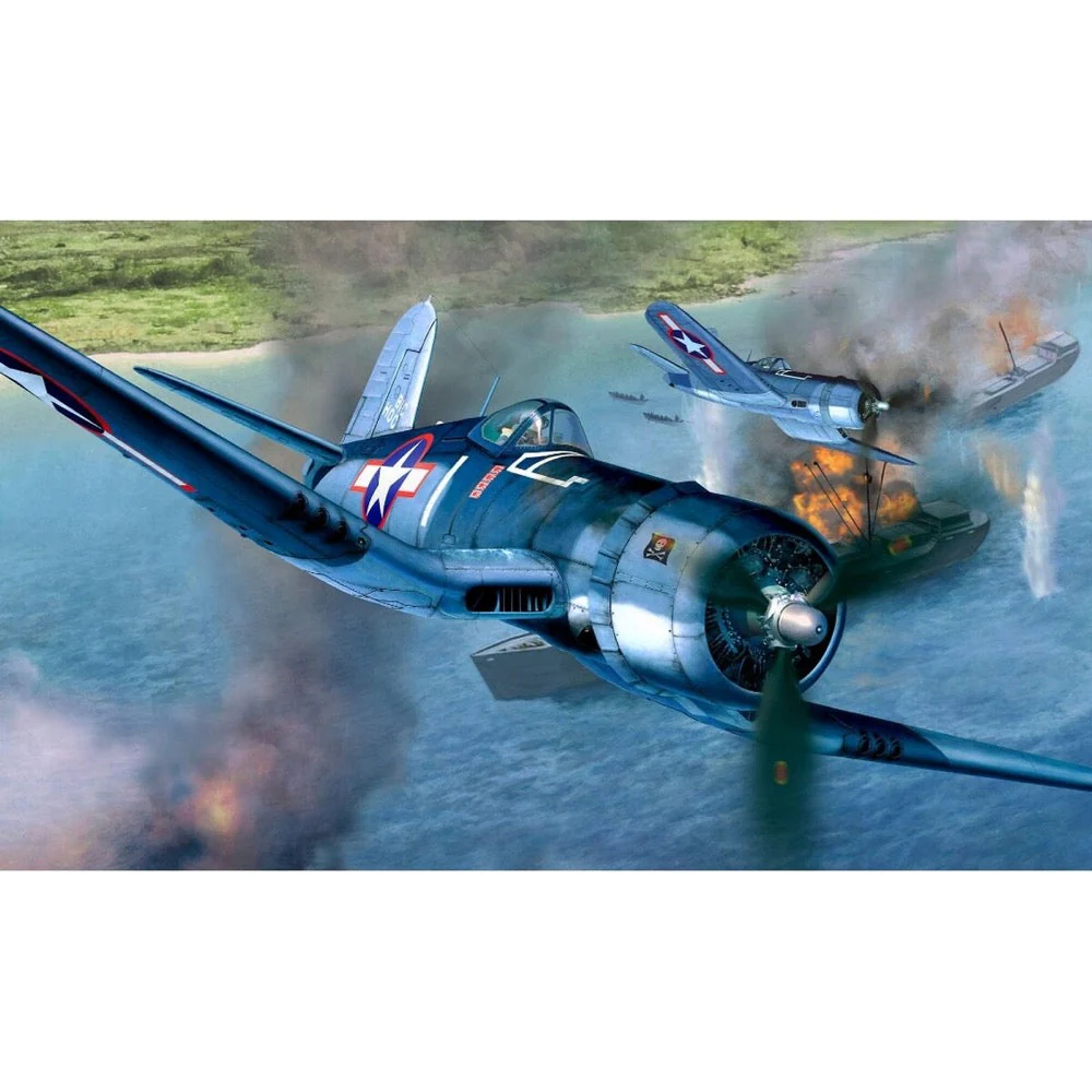 Revell 64781 1/32 Vought F4U-1A Corsair Model Kit Set - Image 8