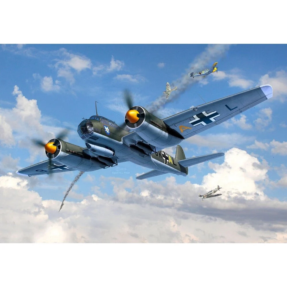 Revell 64972 1/72 Junkers Ju88 A-1 Battle of Britian Model Kit Set - Image 5
