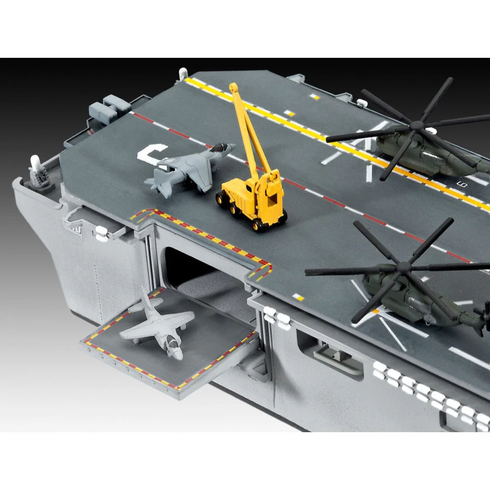 Revell 65178 1/700 Assault Carrier USS WASP Class Starter Set - Image 5