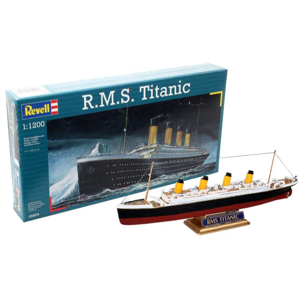 Revell 65804 1/1200 Set RMS Titanic Starter Set