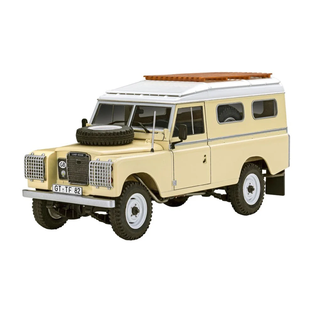 Revell 67056 1/24 Land Rover Series III LWB Commercial Starter Set - Image 2
