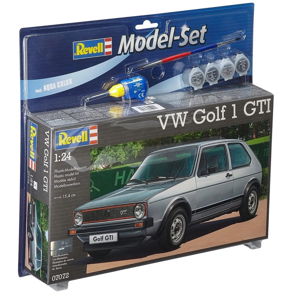 Revell 67072 1/24 VW Golf 1 GTI Starter Set - Image 10
