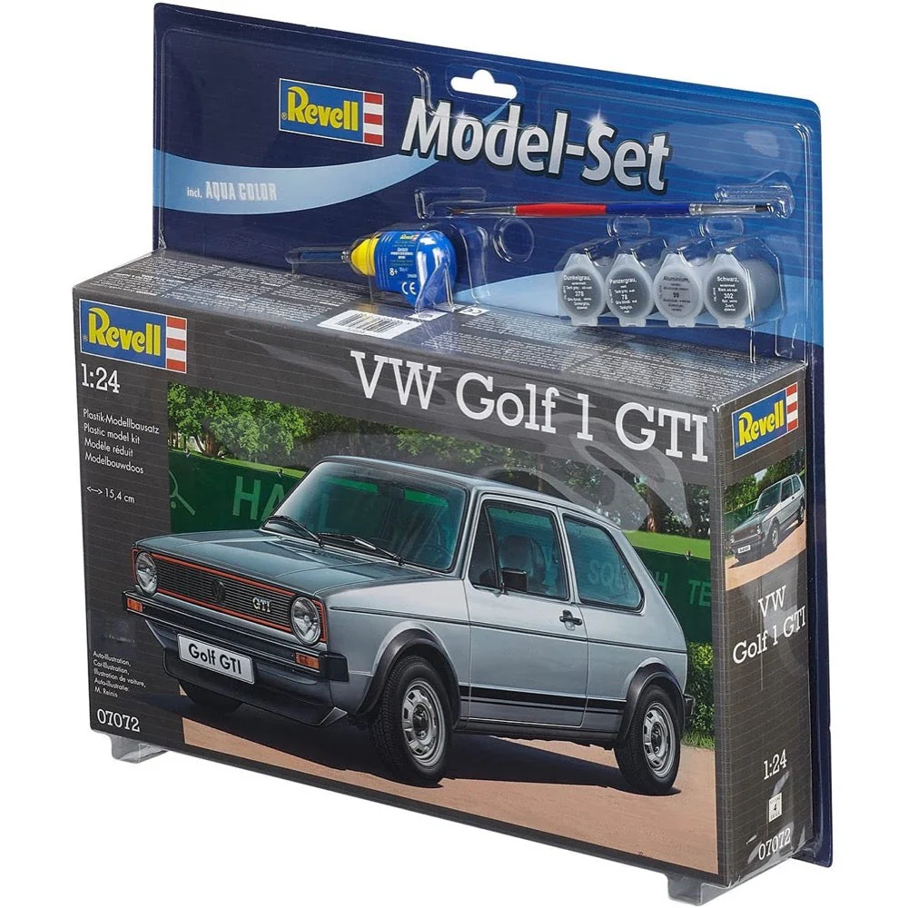 Revell 67072 1/24 VW Golf 1 GTI Starter Set - Image 11