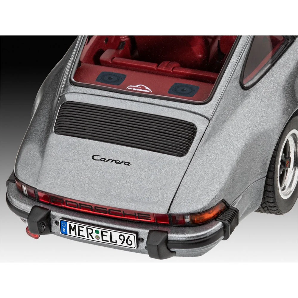 Revell 67688 1/24 Porsche 911 Carrera 3.2 Coupe G-Model Starter Set - Image 3