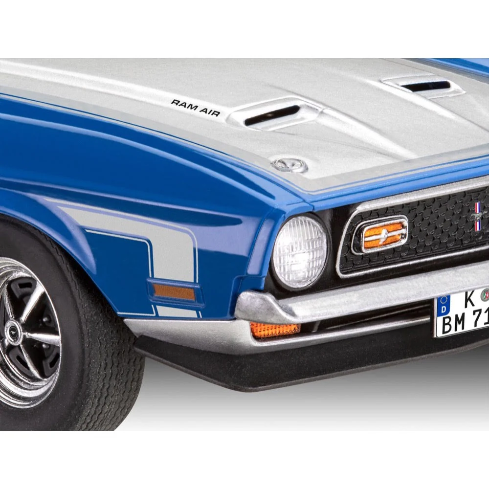 Revell 67699 1/24 1971 Mustang Boss 351 Starter Set - Image 3