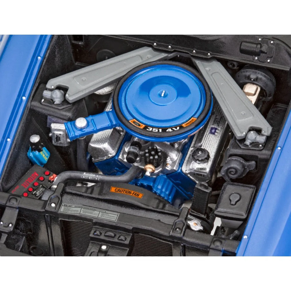 Revell 67699 1/24 1971 Mustang Boss 351 Starter Set - Image 5