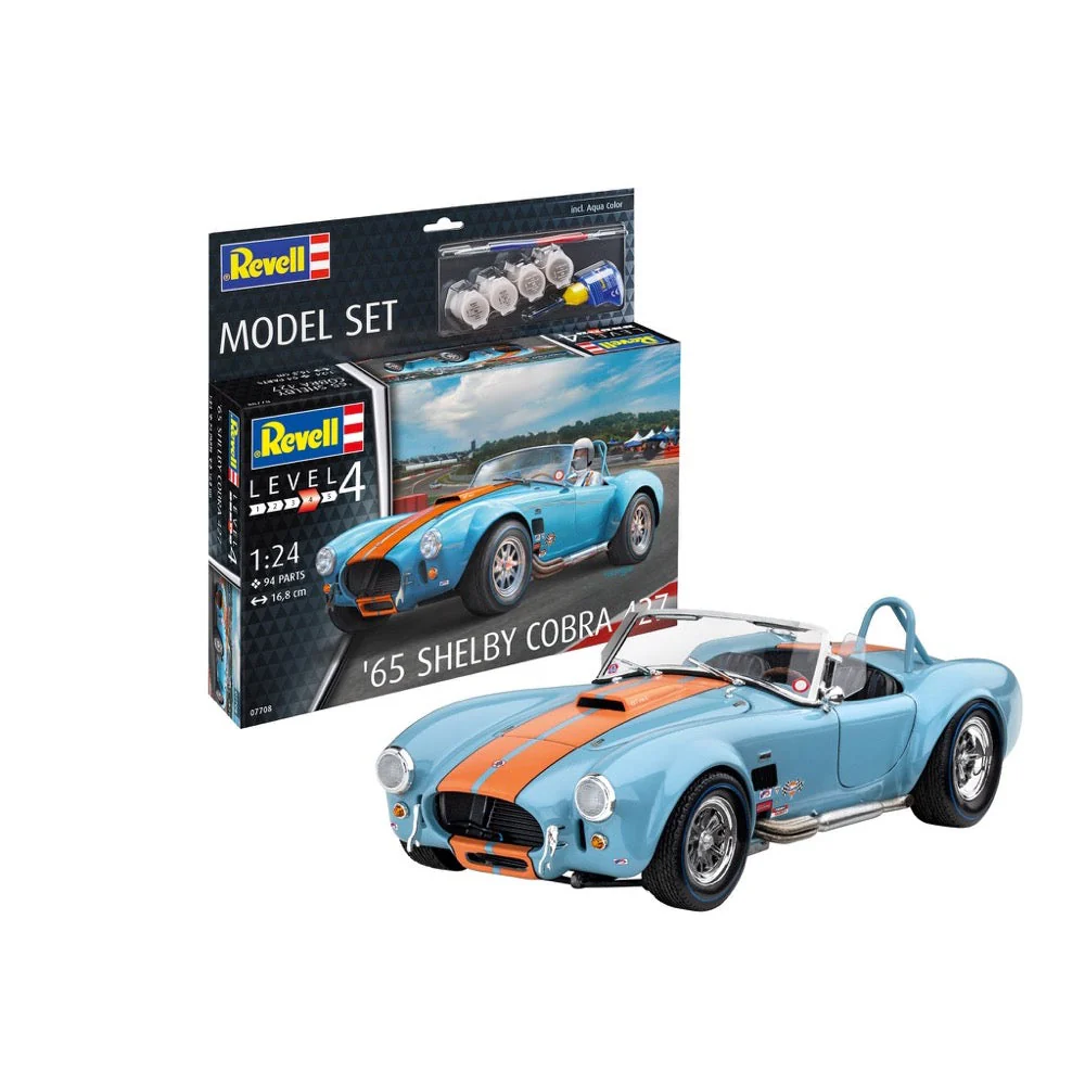 Revell 67708 1/24 65 Shelby Cobra 427 Starter Set