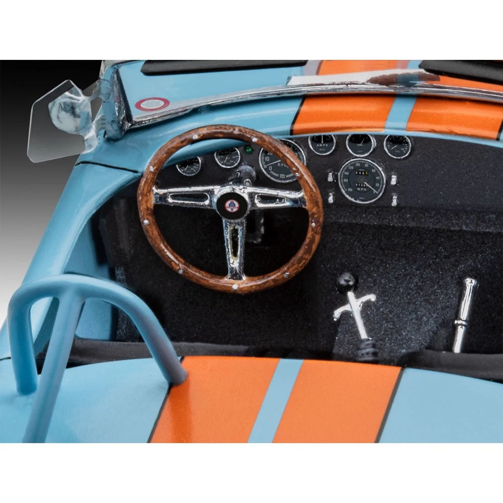 Revell 67708 1/24 65 Shelby Cobra 427 Starter Set - Image 4