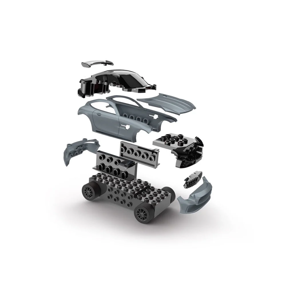 Revell Build n Race 23152 1/43 Mercedes-AMG GT R Grey - Image 5