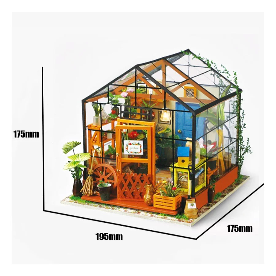 Robotime Rolife DIY Mini House Cathys Flower House - Image 3