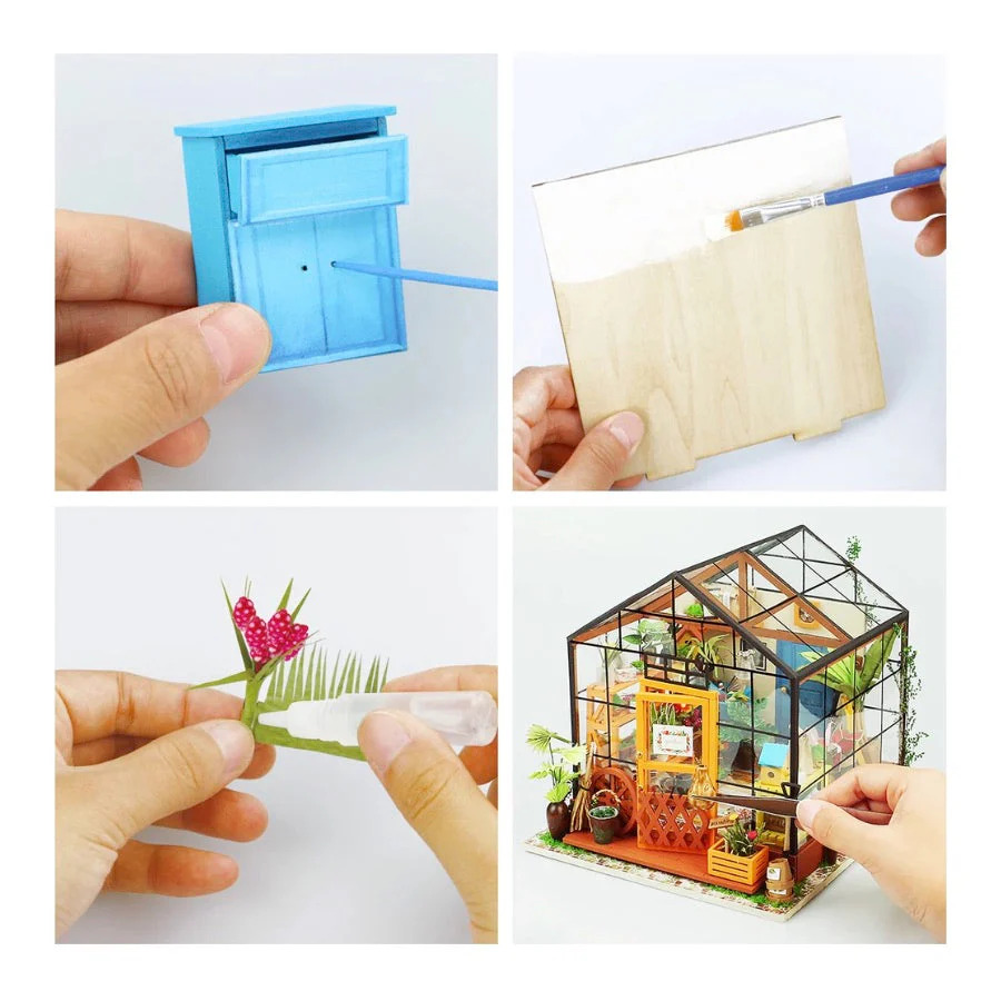 Robotime Rolife DIY Mini House Cathys Flower House - Image 6