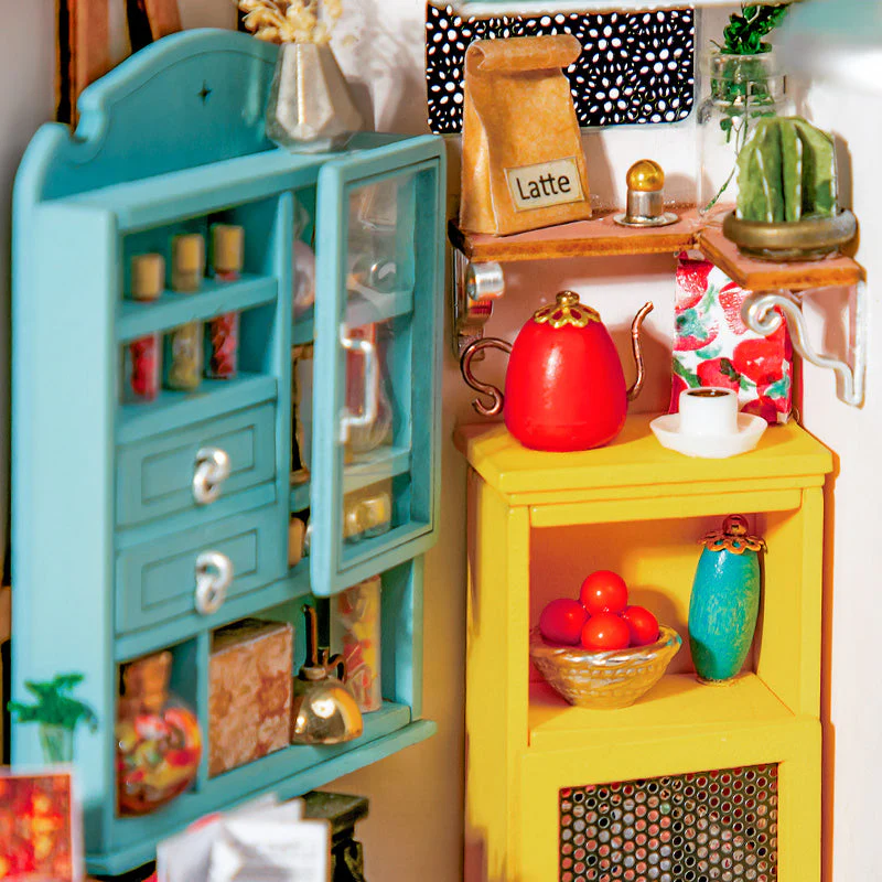 Robotime Rolife DIY Mini House Joys Peninsula Living Room - Image 7