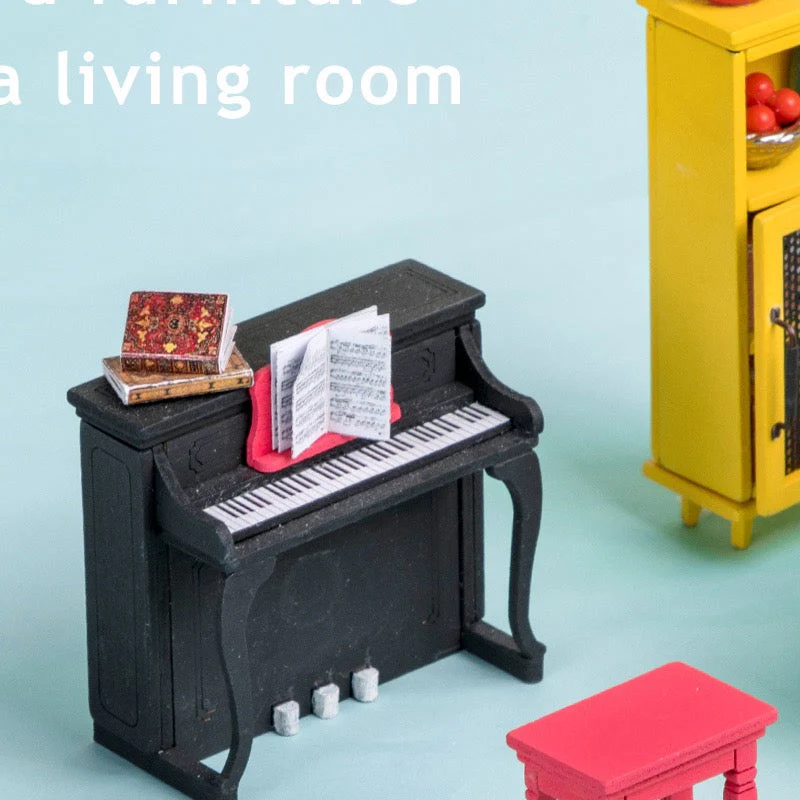 Robotime Rolife DIY Mini House Joys Peninsula Living Room - Image 8