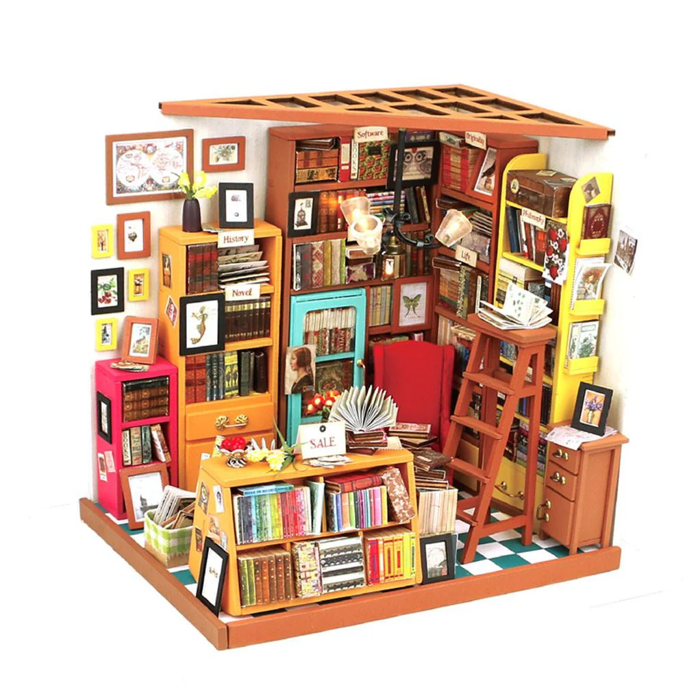 Robotime Rolife DIY Mini House Sams Study