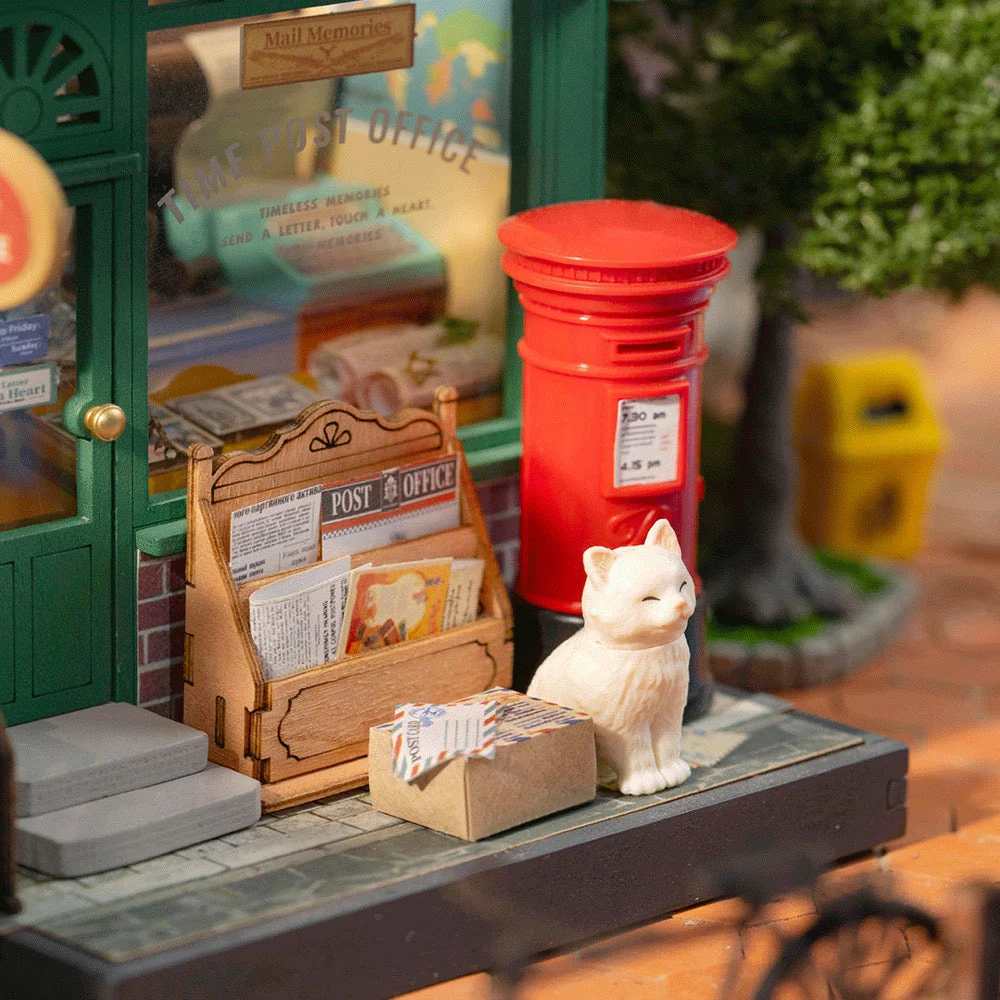 Robotime Rolife DIY Mini House Century Post Office - Image 6