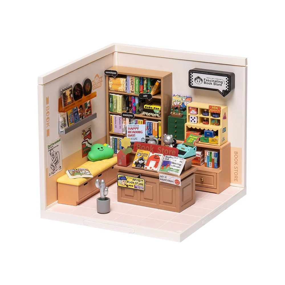 Robotime Rolife DIY Plastic Superstore Fascinating Book