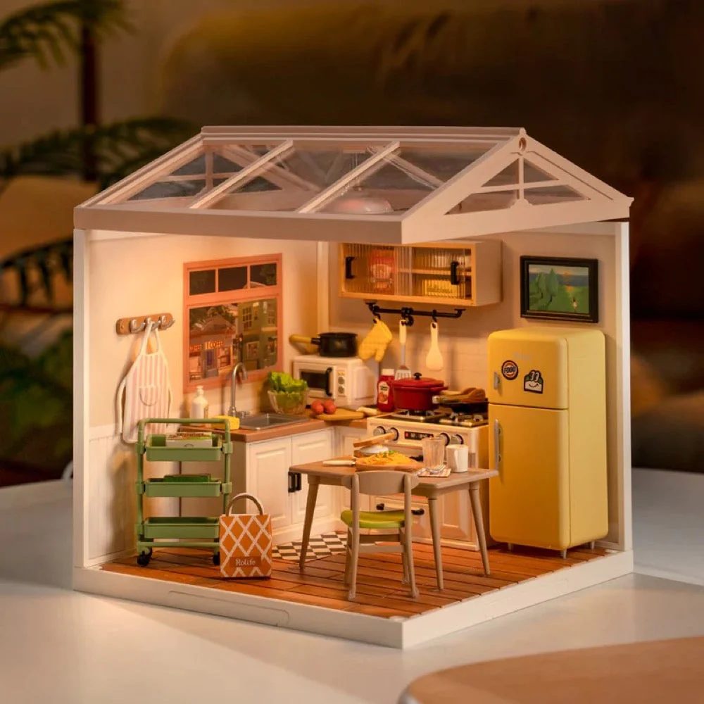 Robotime Rolife DIY Plastic Superstore Happy Meals - Image 3