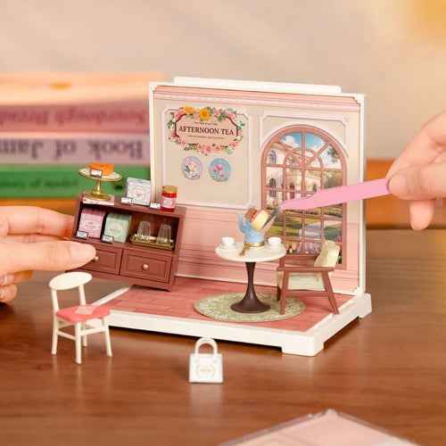 Robotime Rolife DIY Plastic Superstore Mini Honey Tea Lounge - Image 3