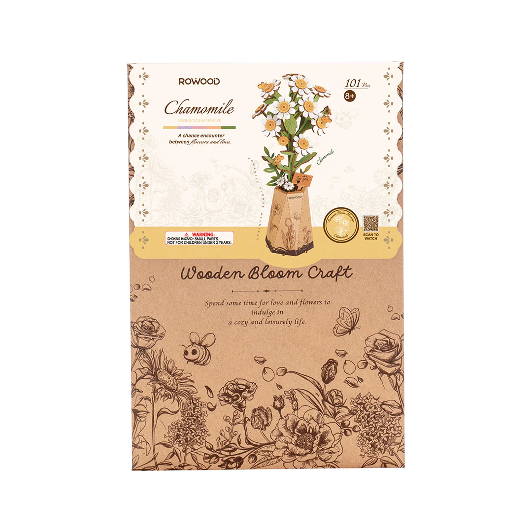 Robotime Wood Bloom Chamomile Flower - Image 8