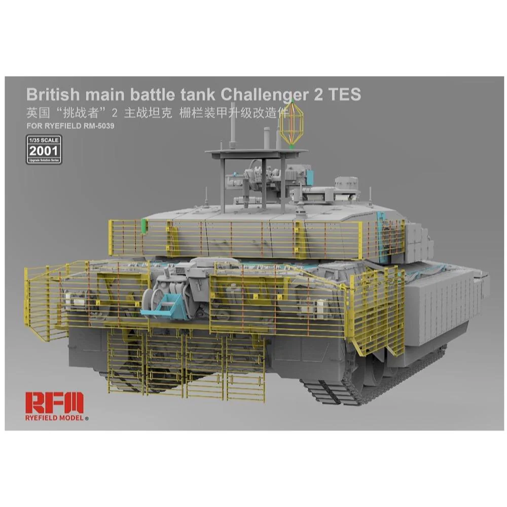 Rye Field Models 2001 1/35 Upgrade Set for Challenger 2 TES - Image 4