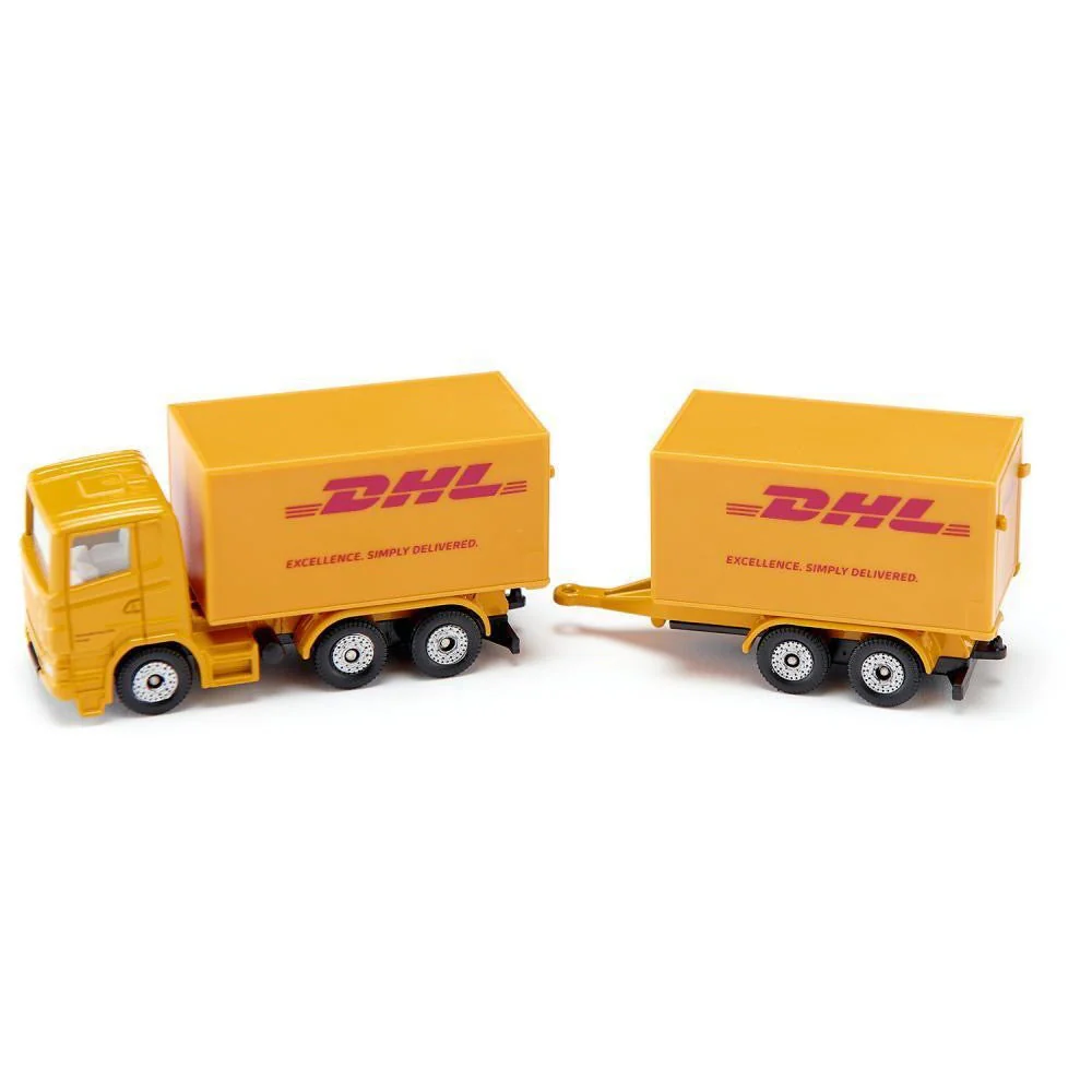 Siku 1694 DHL Truck with Trailer - Image 2
