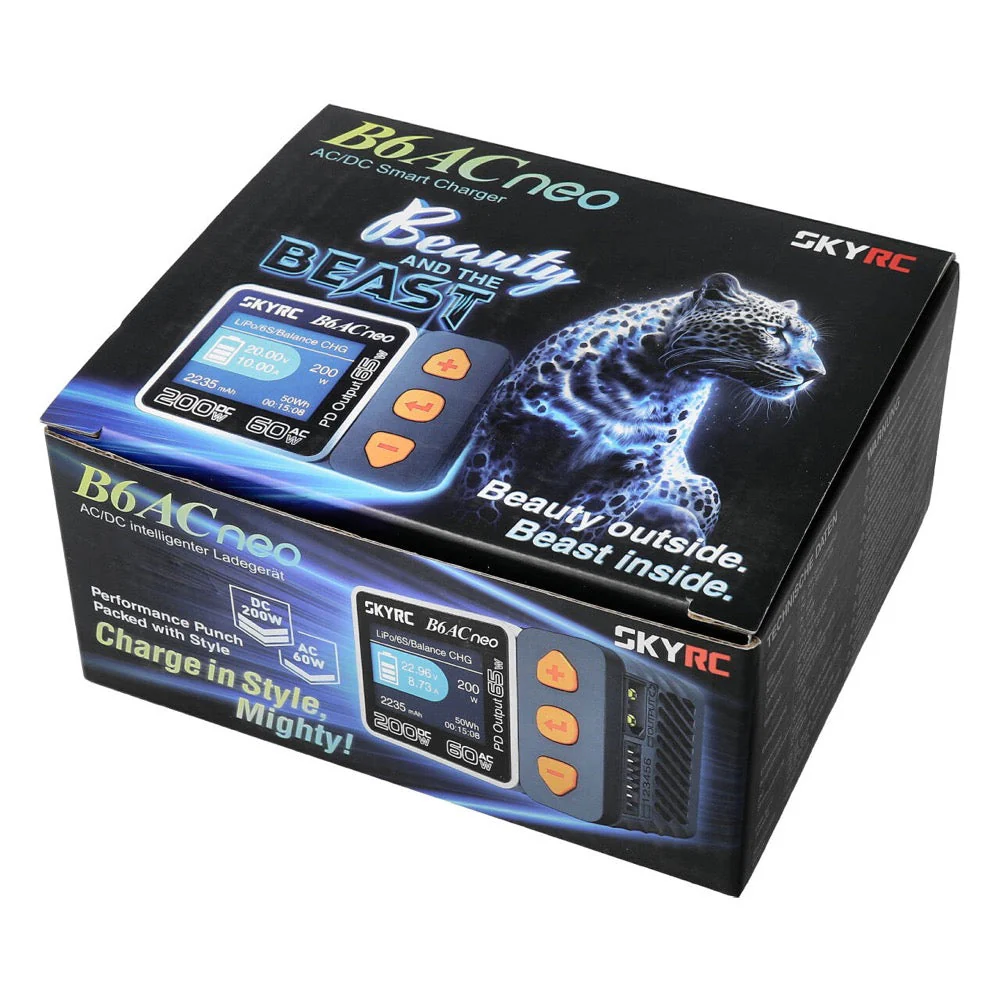 SkyRC 100200 B6ACneo Smart Charger - Image 2