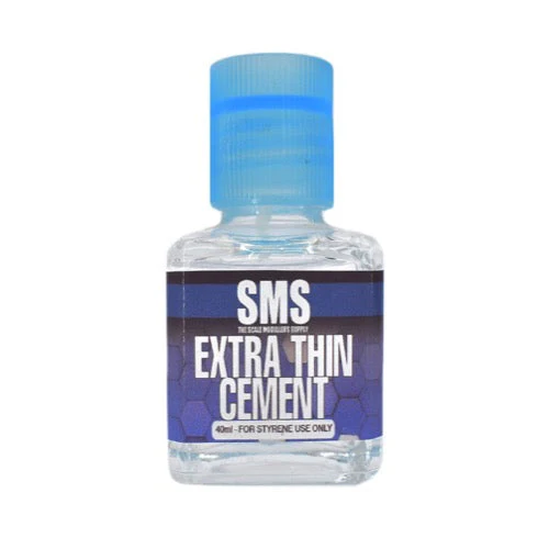 SMS CMT03 Plastic Model Glue Cement Extra Thin 40ml - Image 2