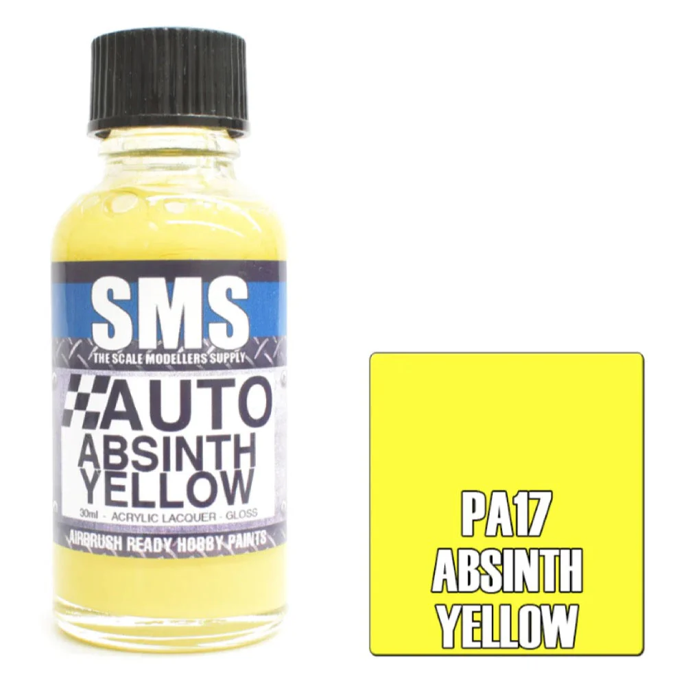SMS PA17 Auto Colour Absinth Yellow 30ml