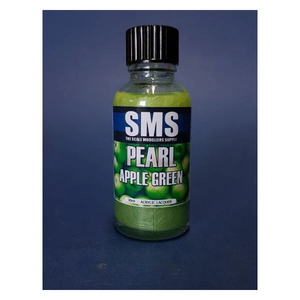 SMS PRL01 Pearl Acrylic Lacquer Apple Green 30ml